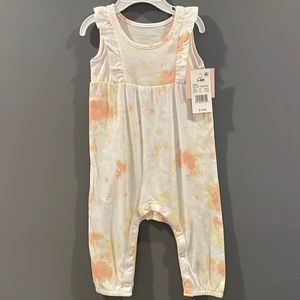 3-6 months tie dye romper